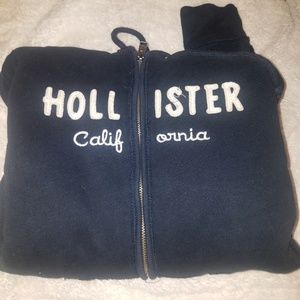 Hollister zip up sweater